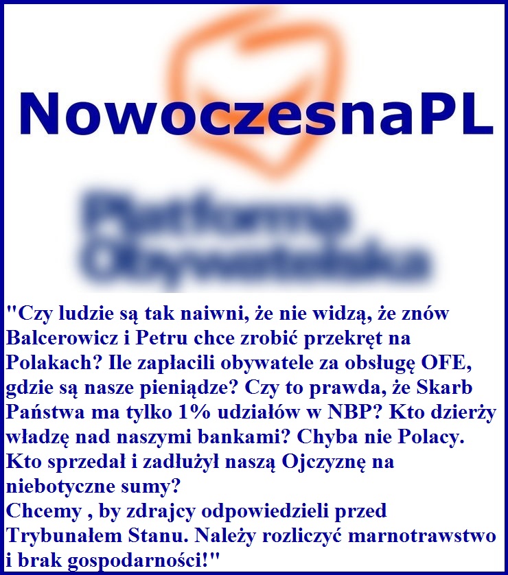 nowoczesna.pl program polityczny